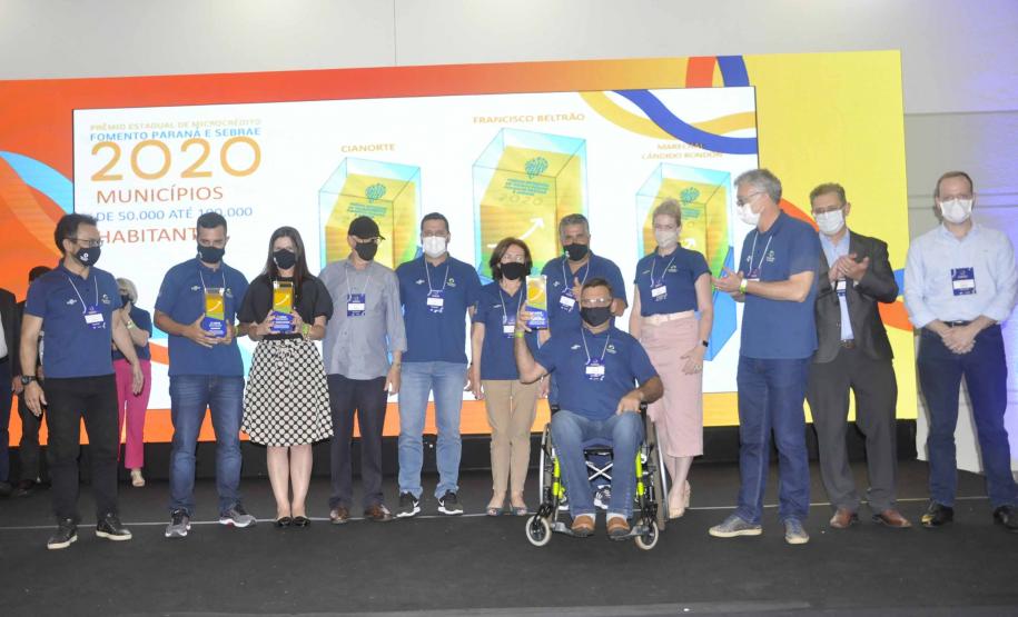 Entrega de troféus do Prêmio Estadual de Agentes de Crédito Fomento Parnaá e Sebrae 2020