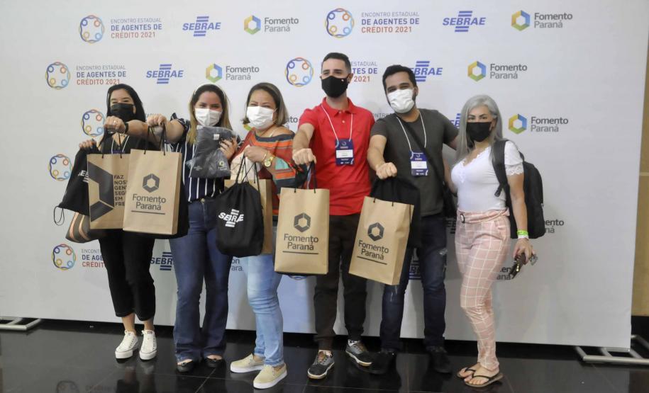 Público no Encontro Estadual de Agentes de Crédito Fomento Paraná e Sebrae 2020