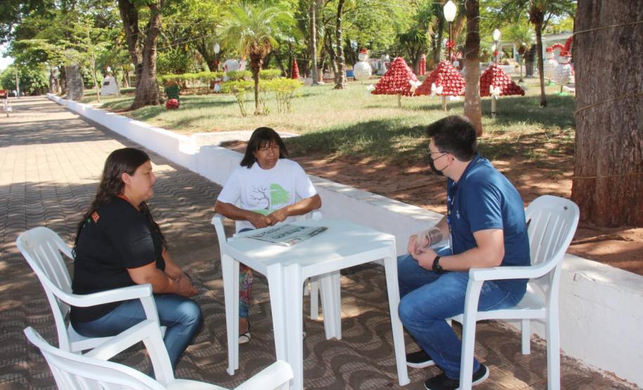 Atendimento da Caravana de Crédito Turismo em Itaguajé