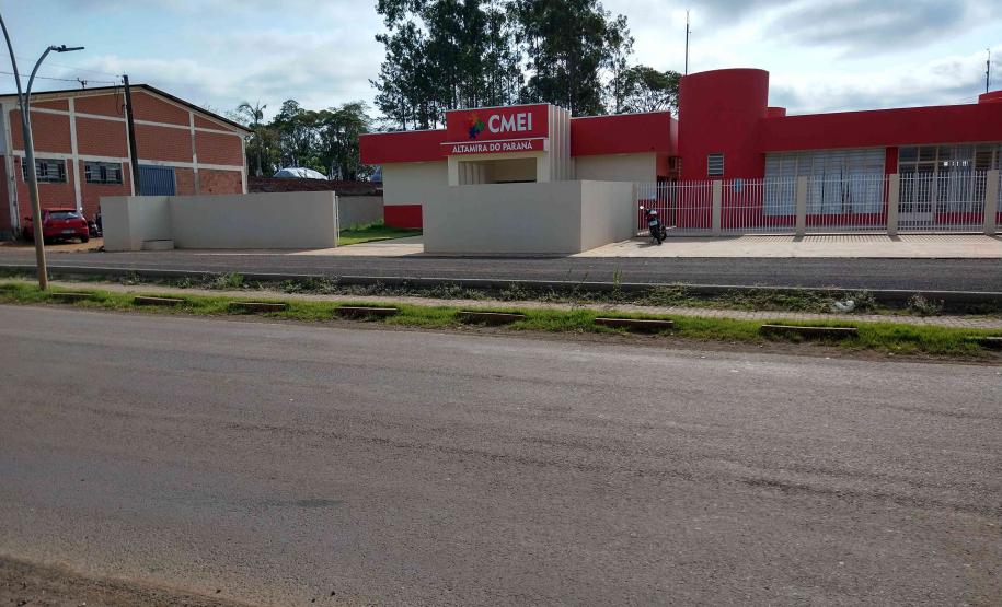 CMEI em Altamira do Paraná, construído pelo município com recursos do SFM.
