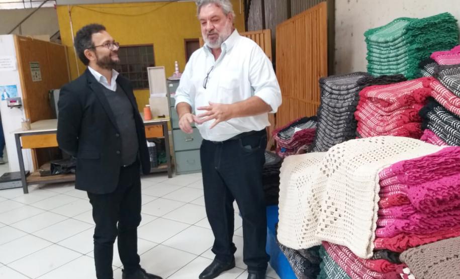 Visita a empreendimento em Barbosa Ferraz