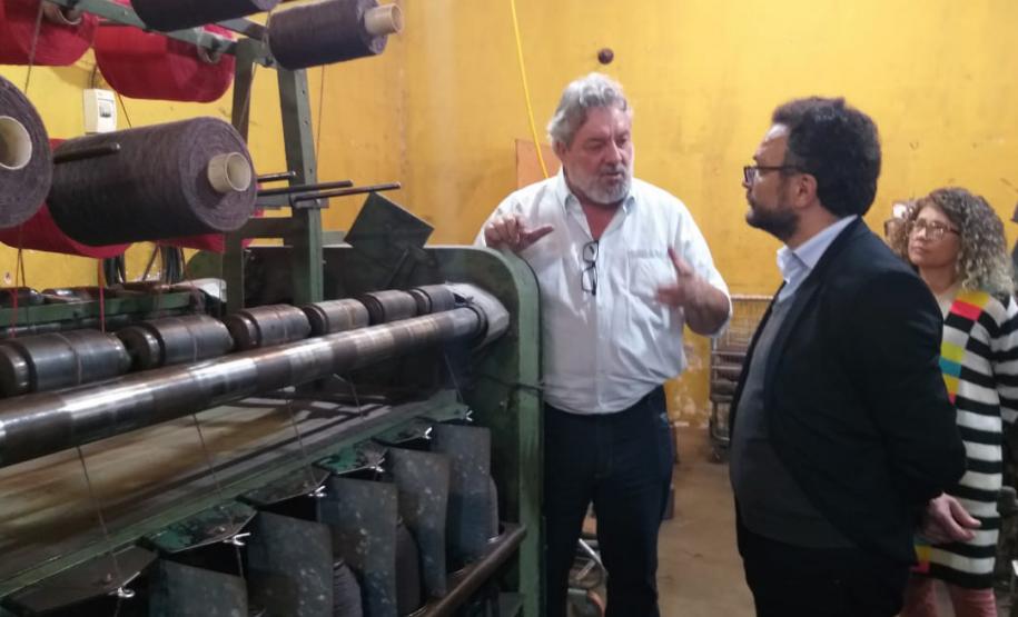 Visita a empreendimento em Barbosa Ferraz