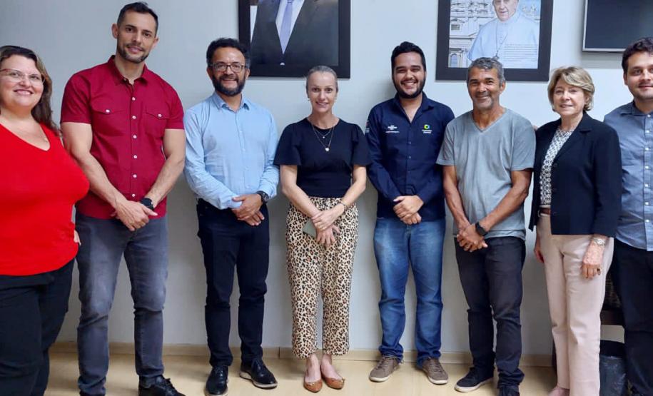 Reunião com a prefeita de Japurá, Adriana Polizer