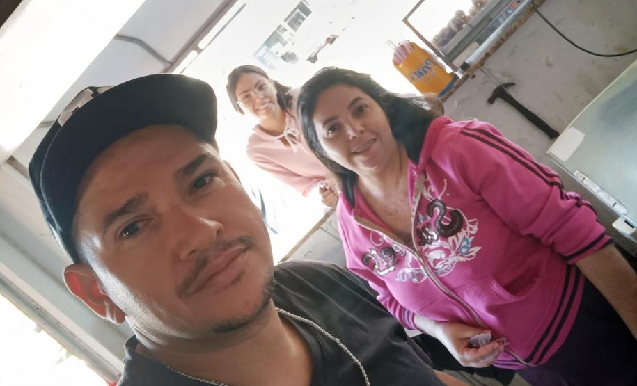 Lanchonete “Bionguinho do Elvis”, do empreendedor Elvis Vaz, em Pérola, no Noroeste