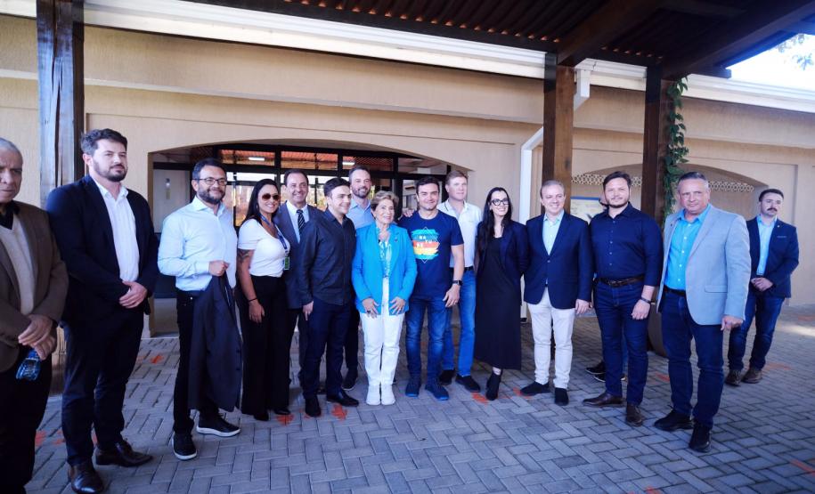 Ministro Celso Sabino, do Turismo, visita Ponta Grossa.