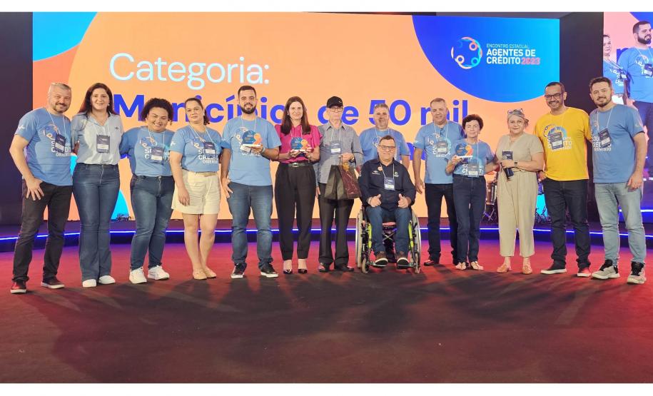 Francisco Beltrão é campeão geral do Prêmio Estadual de Microcrédito da Fomento Paraná