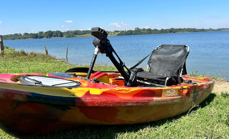 Caiaque produzido por empresa beneficiada com crédito da Fomento Paraná