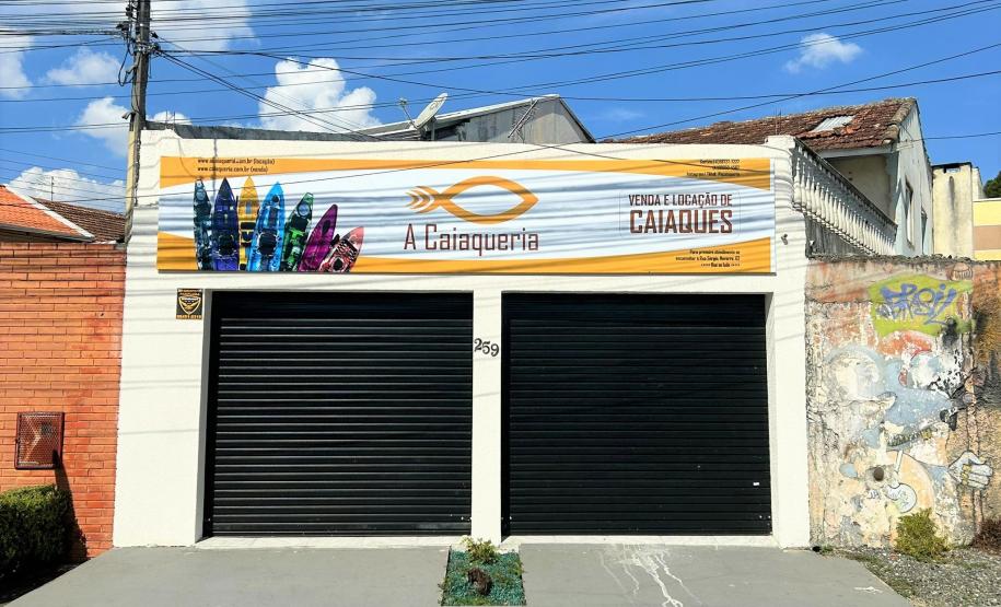 A Caiaqueria foi beneficiada com crédito da Fomento Paraná.