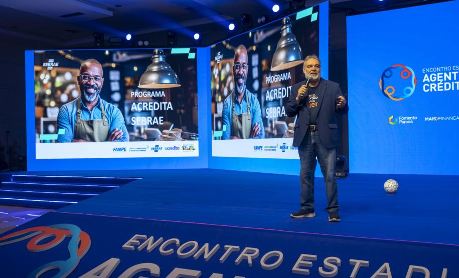 Valdir explicou o Programa e expôs os planos para os próximos anos.