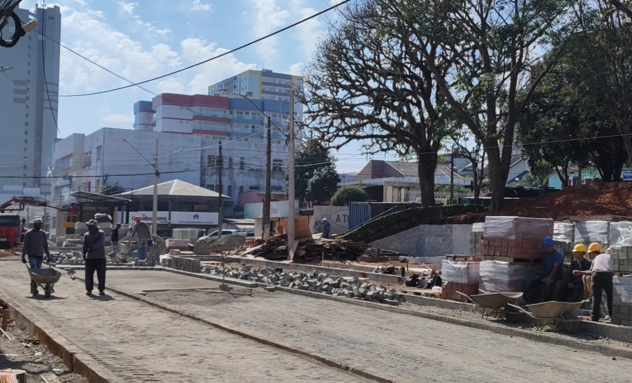 Pavimentação Urbana em Guarapuava