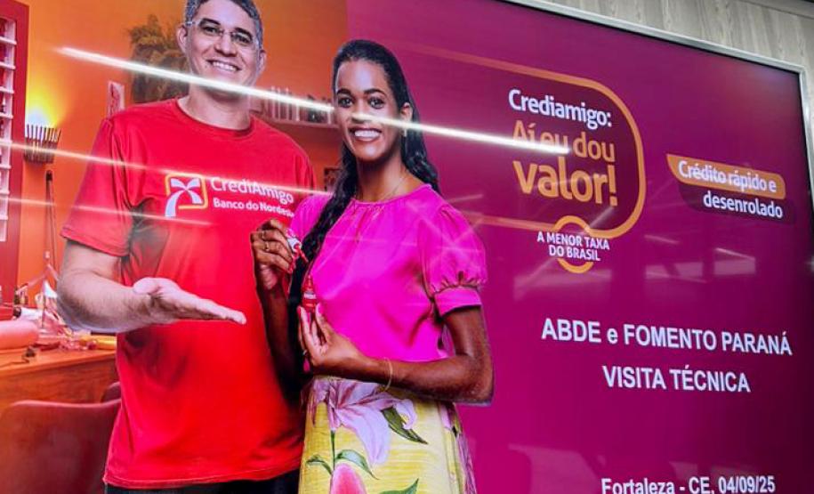Fomento Paraná e ABDE fazem visita técnica ao Banco do Nordeste
