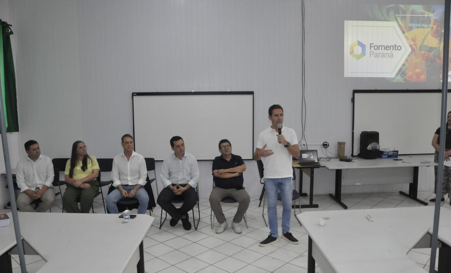 O prefeito de Pontal do Paraná, Rudão Gimenes, presidente da Amlipa