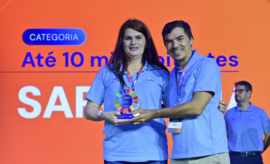 3º lugar até 10 mil habitantes - Sapopema