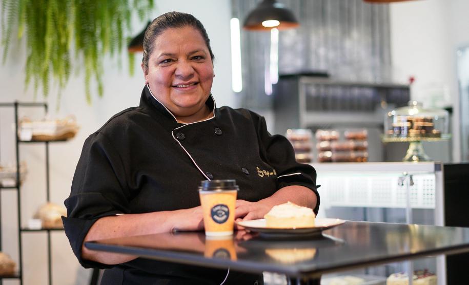 Maria Rosemeri é empreendedora em Guarapuava