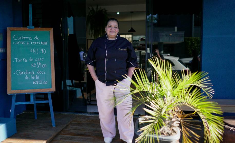 Maria Rosemeri é empreendedora em Guarapuava