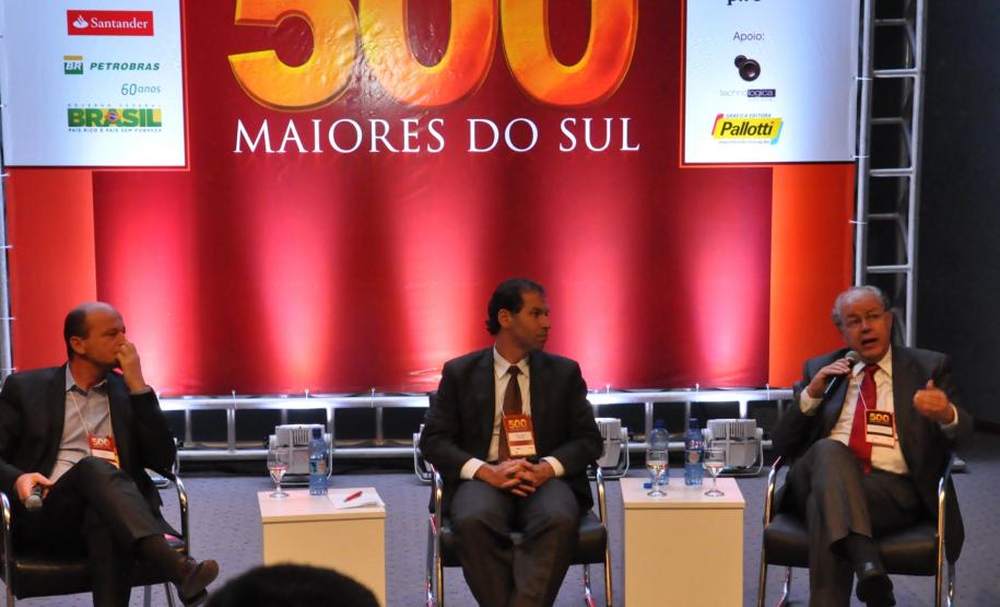 Fomento Paraná é destaque no ranking das 500 maiores do Sul 2013 Pelo terceiro ano consecutivo, a Fomento Paraná, instituição financeira de desenvolvimento do Governo do Paraná, é destaque no ranking empresarial das 500 Maiores do Sul. A empresa ficou em 1º lugar nos quesitos “liquidez” e “menor endividamento”, na 2ª colocação em “rentabilidade sobre a receita” e 5º lugar em “capital de giro” entre as 100 maiores empresas paranaenses.
