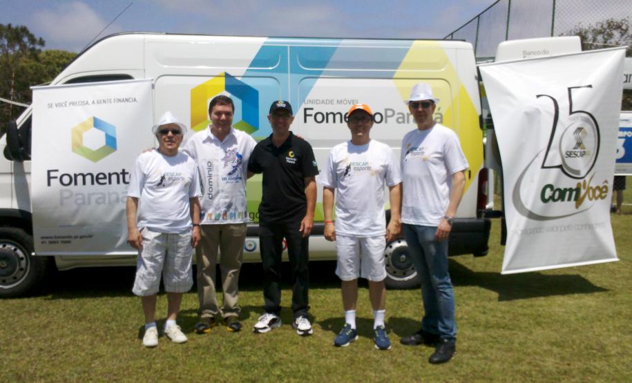 A unidade móvel da Fomento Paraná esteve na 21ª edição dos Jogos dos Contabilistas do Paraná (JocoPar), realizada no litoral do Estado neste final de semana.