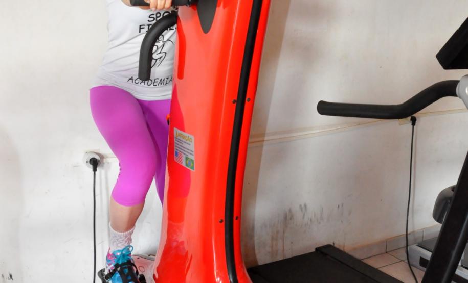 Fábrica de gaiolas financia expansão e criará mais emprego em Quatiguá Valéria Ribeiro, dona da academia de ginástica de Quatiguá.