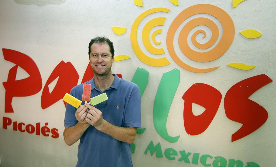 Claudio Fontanelli, empresário dono da Sorvetes Palillos em Maringá.