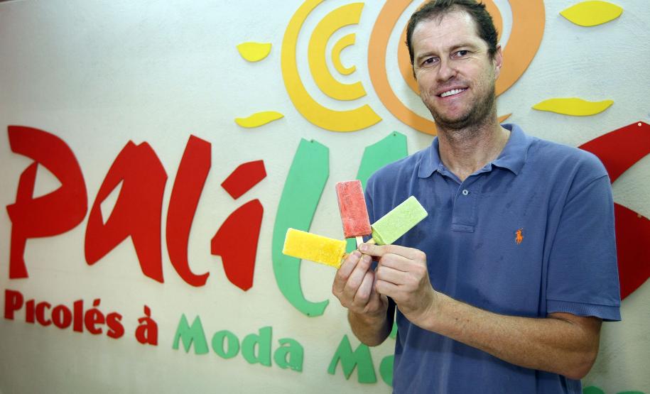 Claudio Fontanelli, empresário dono da Sorvetes Palillos em Maringá.