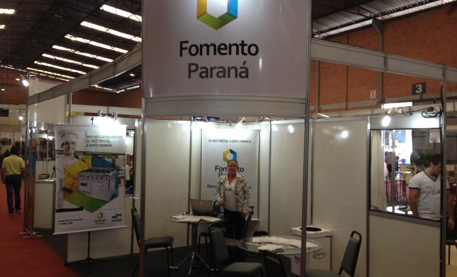 A equipe da Fomento Paraná também apresenta as linhas de crédito da instituição na feira HortiFruti Brasil Show, que acontece em Curitiba.