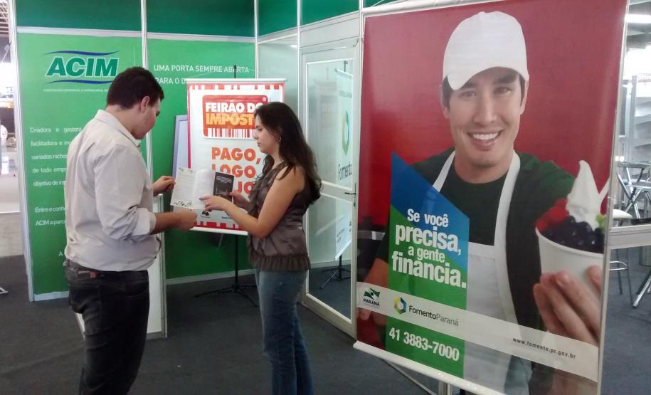 A Fomento Paraná participa da 42ª edição da Expoingá, no Parque de Exposições de Maringá, no Norte do Estado.