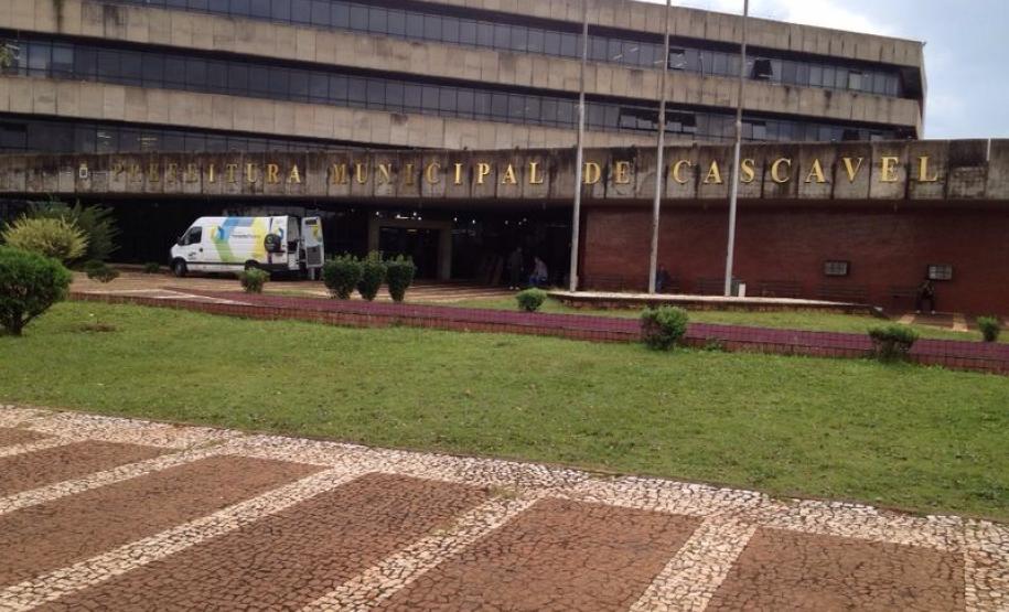 Unidade móvel em Cascavel.