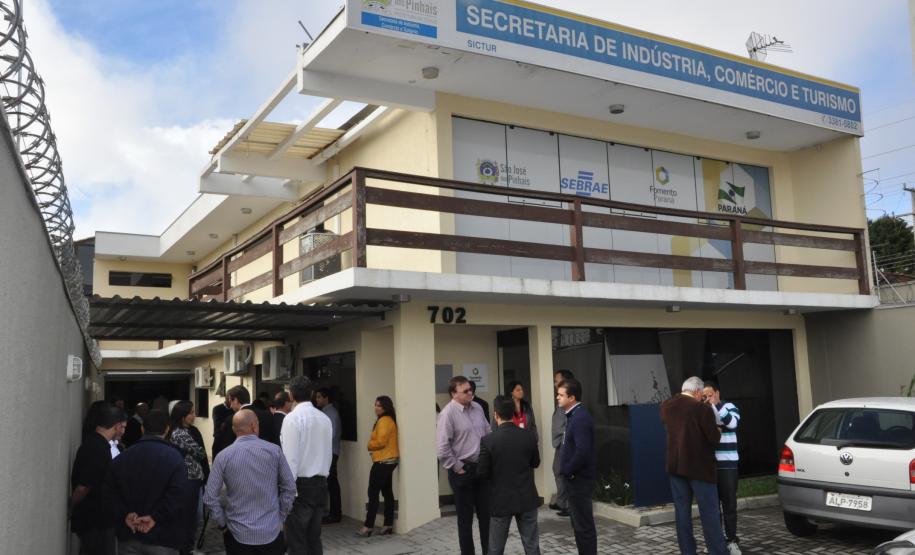 São José dos Pinhais inaugura Sala do Empreendedor Local centralizará atendimentos aos micro, pequenos e médios empreendedores do município.