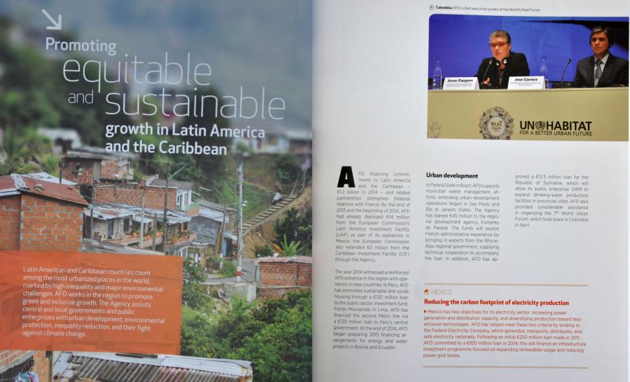 Fomento Paraná é citada em relatório anual da Agência Francesa de Desenvolvimento Abertura de crédito para financiar programas voltados à gestão de resíduos sólidos nos municípios paranaenses foi uma das ações desenvolvidas pela instituição francesa na região da América Latina e Caribe para promover o crescimento sustentável e a inclusão social.