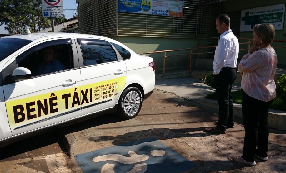 IBIPORÃ TEM TÁXI FINANCIADO PELA FOMENTO PARANÁ O motorista de táxi Benedito Raimundo Morais, conhecido como “Benê”, morador de Ibiporã, no Norte do estado, é um dos mais novos beneficiários de um financiamento da linha Banco do Empreendedor Taxistas, da Fomento Paraná.