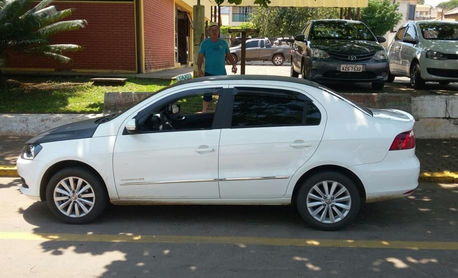 O motorista de táxi José Euflasio Baião, morador de Joaquim Távora, no Norte Pioneiro do Estado, é mais um dos beneficiários da linha Banco do Empreendedor Taxistas, da Fomento Paraná.