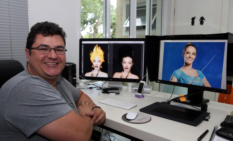 Da garagem de casa para o mundo FABIO HENTZ- empresa Imagi em Santa Felicidade. Com financiamento oferecido pela Fomento Paraná, ele comprou equipamento de ponta, gerou empregos em plena recessão, e tornou a empresa conhecida internacionalmente.