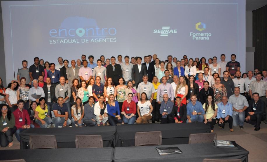 Fomento Paraná e Sebrae-PR promovem Encontro Estadual de Agentes Imagem do Encontro de agentes de 2015.
