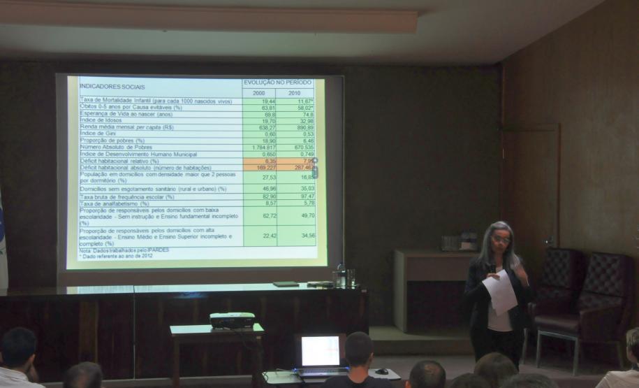 UniFomento promove palestra com pesquisadores do Ipardes para apresentar estudo sobre a evolução dos indicadores do Paraná.