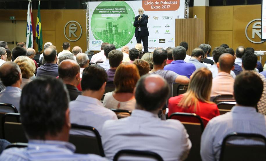 Palestra: Perspectivas para a Economia brasileira e o Agronegócio, com o Economista e Ex-presidente do Banco Central, Gustavo Loyola.
