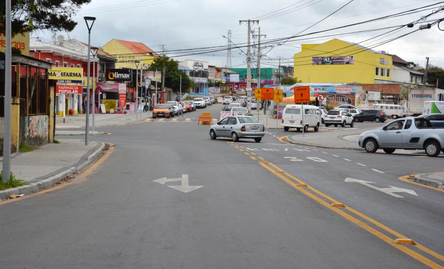 Obras na Raul Pompéia transformam a ligação entre Fazendinha e Caiuá, em Curitiba.
Foto:Levy Ferreira/SMCS