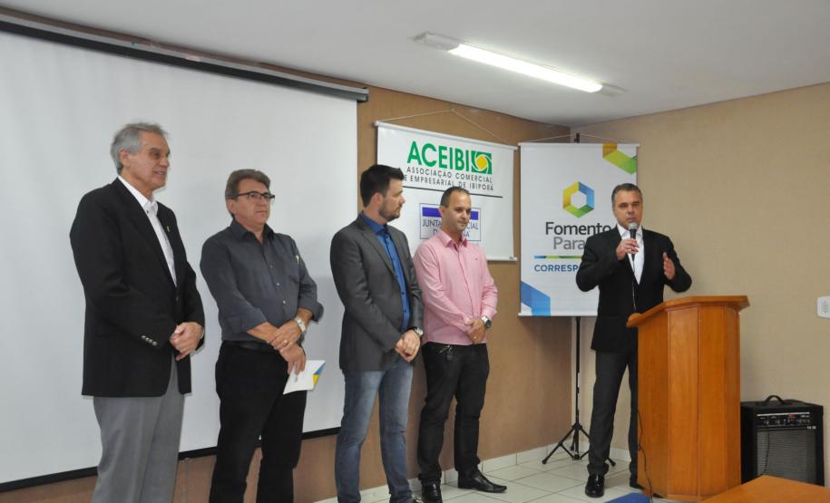 A Instituição financeira do Governo do Estado e a Associação Comercial e Empresarial de Ibiporã formalizaram parceria para a ACEIBI operar como Correspondente em financiamentos de projetos de empresas de micro, pequeno e médio porte, em valores a partir de R$ 20 mil até R$ 1,5 milhão