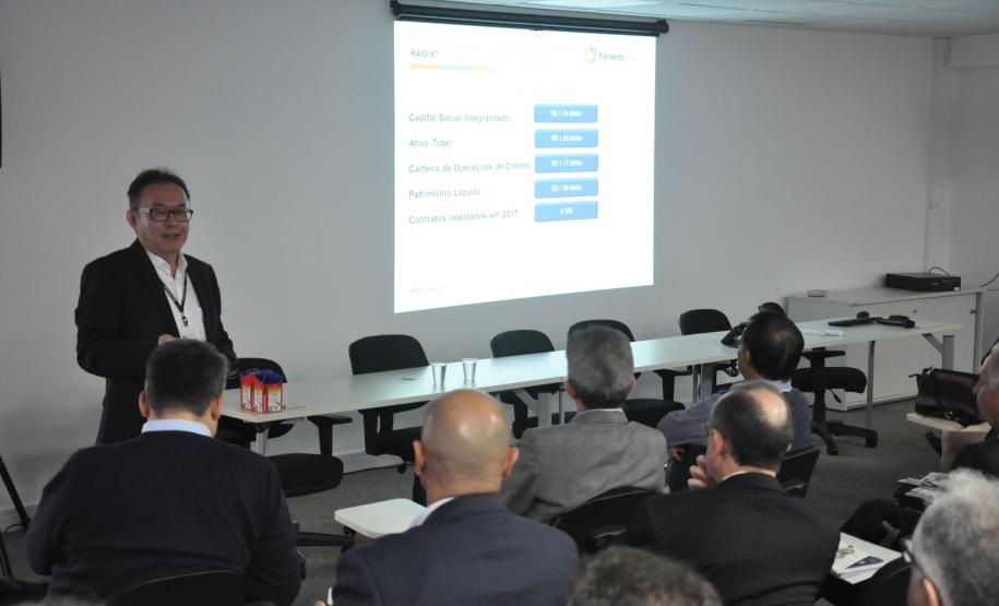 Fomento Paraná recebe consultores de negócios para apresentação das linhas de crédito.