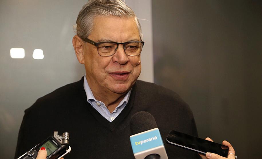 A governadora Cida Borghetti assina a regulamentação dos três fundos criados pelo Governo do Estado para fomento de micro e pequenas empresas paranaenses. São eles o Fundo de Aval Garantidor, Fundo de Capital de Risco e Fundo de Inovação. - Curitiba, 22/10/2018. - Foto: José Fernando Ogura/ANPr