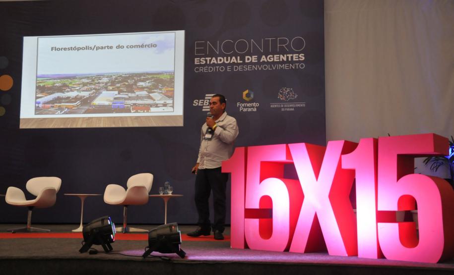 A Fomento Paraná, instituição financeira do Governo do Estado e o Sebrae/PR promovem o Encontro Estadual de Agentes de Crédito e Desenvolvimento, em Pontal do Paraná.
O evento, que acontece nesta terça e quarta (30 e 31/10), na Associação Banestado, tem a participação de 300 agentes que atuam em todo o estado.