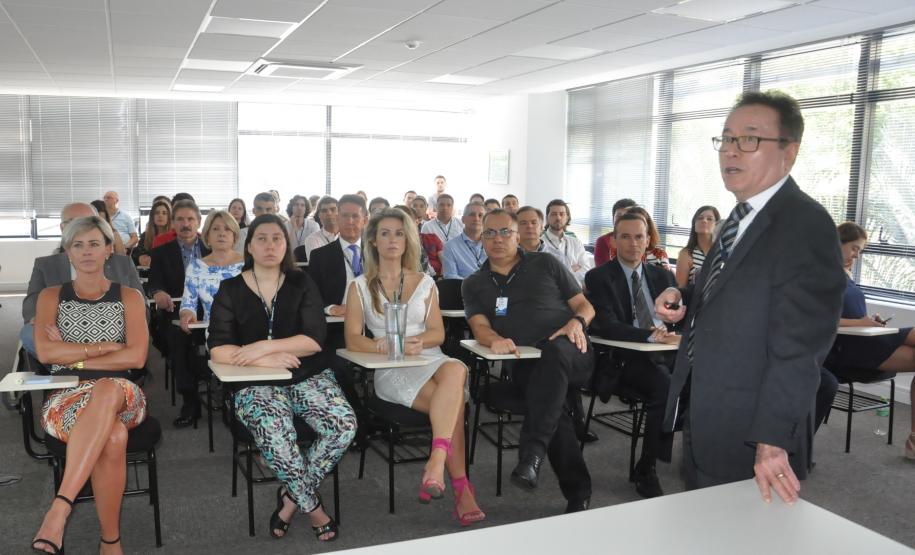 Evento de Avaliação e Desempenho 2019 e Planejamento Estratégico 2019 da Fomento Paraná, organizado pela ASSEAF e Assessoria de Planejamento Estratégico, com patrocínio da Caixa Econômica Federal.