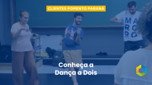 Ravi Brasileiro, fundador da dança a dois e cliente da Fomento Paraná