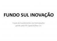 Novo fundo de capital semente terá R$ 50 milhões para aplicar em até 12 companhias de tecnologia nascentes e emergentes no Paraná, Santa Catarina e Rio Grande do Sul. O foco dos investimentos do fundo será em negócios entre empresas (B2B). A Fomento Paraná é cotista do Fundo Sul Inovação com um aporte previsto de R$ 3 milhões.